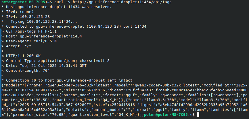 Test your endpoint